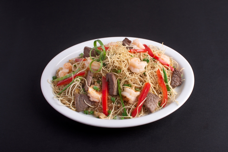 AEROP. DE CARNE CON LANGOSTINOS PERSONAL